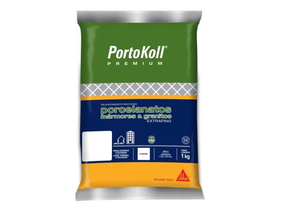 PORTOKOLL - REJUNTE PREMIUM EXTRAFINO CZ PLATINA 1KG