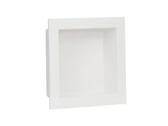 Nicho de embutir simples 30x30 Branco